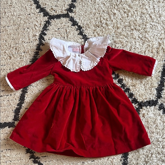 La Coqueta Red Velvet Kids Formal Dress 3T La Coqueta Red Velvet Kids Formal Dress 3T